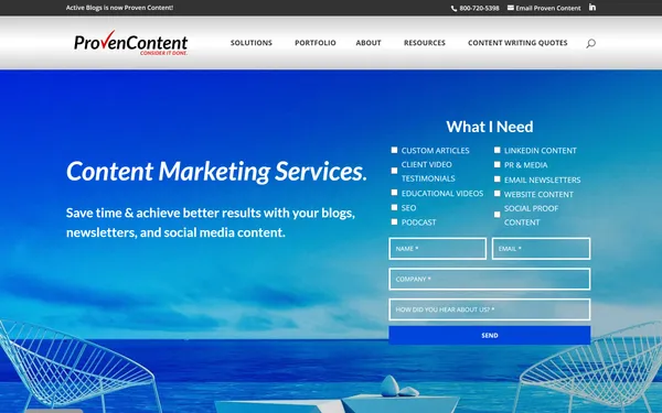 img of B2B Digital Marketing Agency - Proven Content